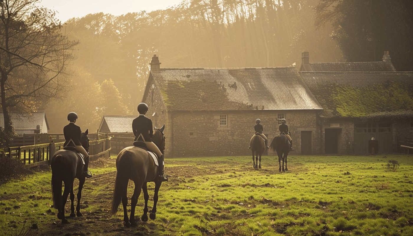 Plein air - Le lycée Les Vergers de Dol de Bretagne : un établissement équestre en Bretagne